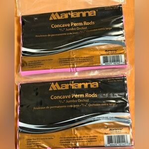 Marianna Jumbo Perm Rods in Pink New 2 sets of 12